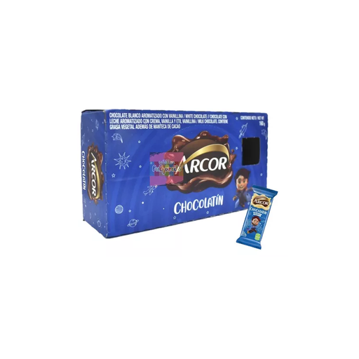 [8001] CHOC.BLANCO ARCOR 20 X 8GS.