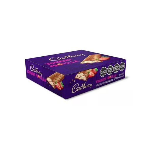[3010] CHOC.CADB.YOGHURT FRUTILLX 12U