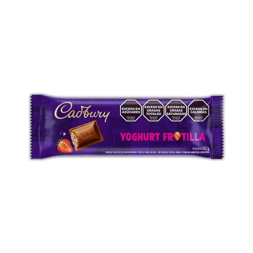 [33421] CHOC.CADBURY YOGHURT FRUTILLA  X 162G