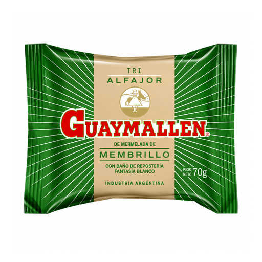 [63177] ALFAJOR GUAYMALLEN TRIPLE FRUTA X 70 G