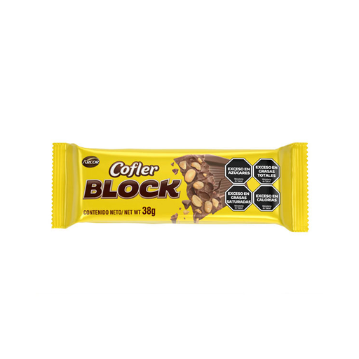[13078] CHOC.COFLER BLOCK X 38GS.