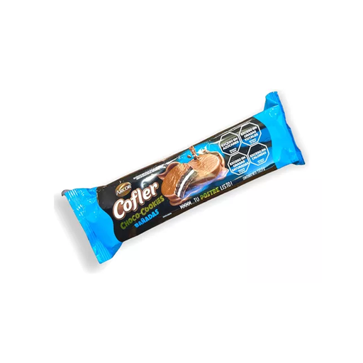[14369] COFLER COOKIES BAÑADAS CHOCO X132.80