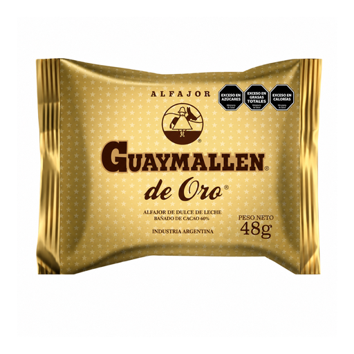 [3178] ALFAJOR GUAYMALLEN ORO X 48 G
