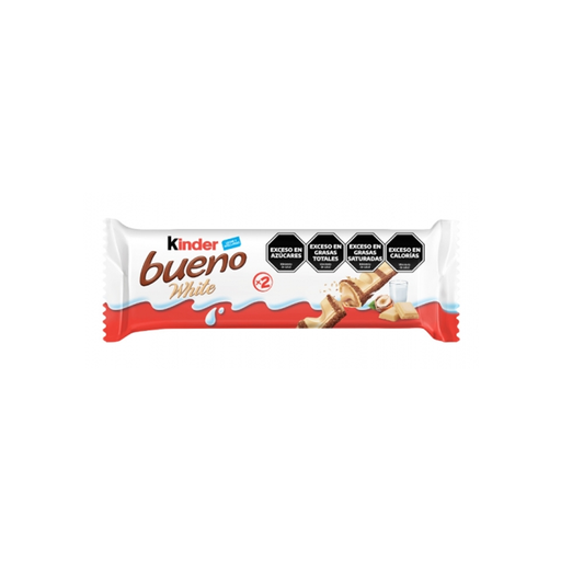 [13013] CHOC. KINDER BUENO WHITE  X 43G