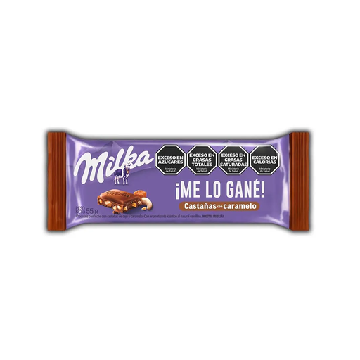 [34449] CHOC. MILKA CASTAÑAS X 55 G