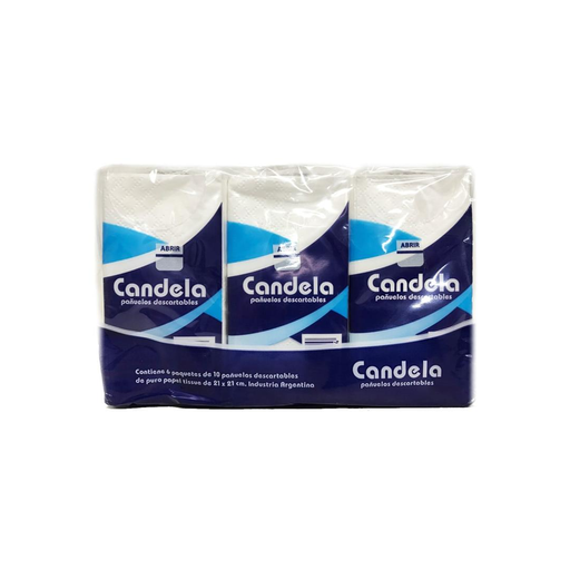 [5351] PANUELO CANDELA X 6U.