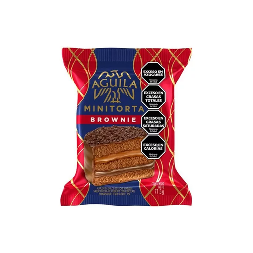 [23716] ALFAJOR AGUILA BROWNIE X 74G.