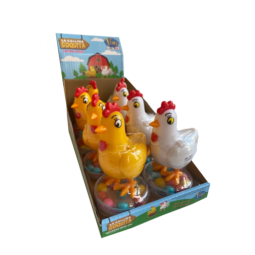[60083] CHUP.LA GALLINA COQUITA X8U