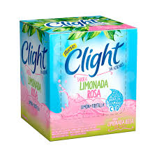 [16820] CLIGHT LIMONADA ROSA  X 20U.
